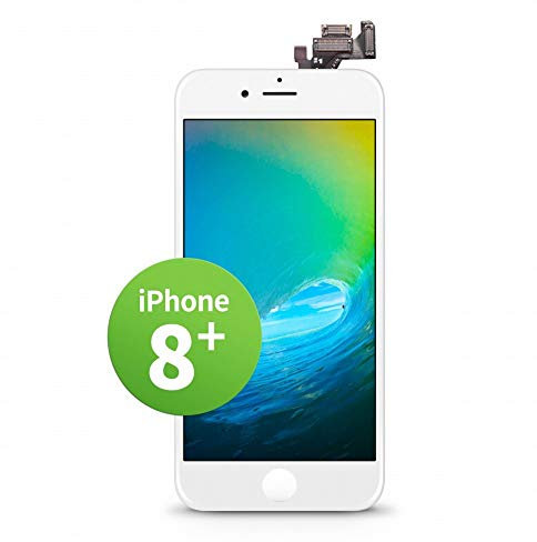 GIGA Fixxoo iPhone 8 Plus Display in A+ Qualität | Austausch-Display iPhone 8+ mit Farbechtheit und Perfekter Passform | iPhone 8+ Screen in überragender Qualität | iPhone Display Retina LCD