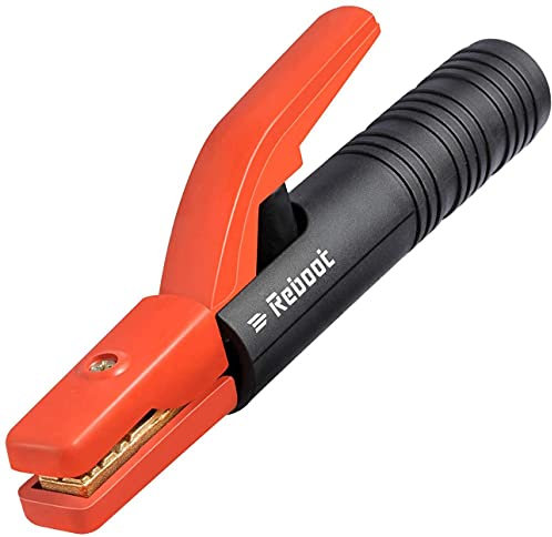 Reboot 300A pinza elettrodo pinza massa saldatrice Saldatura Porta elettrodo MMA Morsetto Saldatrice ad ARC Pinza per elettrodi fissi