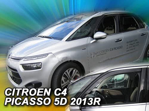 Car Lux AR04396 - Déflecteurs de vent avant et arrière pour C4 Picasso à partir de 2013
