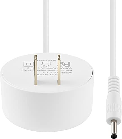 Vebner Adaptateur d'alimentation de 1,8 m compatible avec Google Nest Mini, Nest Hub, routeur WiFi Nest et cordon d'alimentation Nest WiFi Point (long)