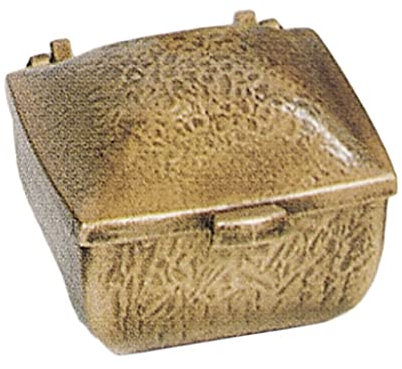 GRAFEN Weihwasserbecken aus Messing oder Aluguss, Farbe:Messing