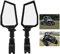 Akozon Motorrad Spiegel, Moped Spiegel UTV Seite Rückspiegel 180° einstellbar 1,75 Zoll Lenkerendenspiegel für Polaris RZR 800 900 1000 XP/für Rhinos 450 660 700/für Teryx