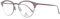 Rodenstock Brille R7080 F 46 Titan Damen Braun