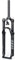 splumzer [EU Stock MTB Gabel 26 27,5 29 Zoll MTB Federgabel Federweg 100mm,1-1/8 Straight Tube/Tapered Tube Mountainbike Gabeln (Direkte Remote Sperre, 27,5 Zoll)