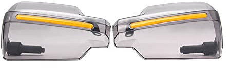 Motorrad Handschützer,MoreChioce Universal Motorrad Handschutz Lenkerhandbürste Guards Motorrad Handschutz Griffschutz Roller Winddichter Handguards Lenker Griffschutz Schild,Silber