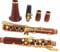 klarinette Profi-Klarinette Redwood 17 Vergoldet