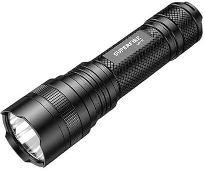 Superfire Flashlight L6-H, 750lm, USB-C