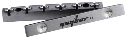 Guyker 43 mm Gitarrenrollenmutter – Edelstahlmutter (43 x 5 mm) geteilte Regulierung, Ersatzteile, kompatibel mit Les Paul LP Style Gitarre