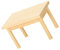 TOYANDONA Mini Puppenhaus Holztisch Puppen Esstisch Mini Esstisch Miniatur Möbelzubehör Miniatur Esstisch Modelltisch Möbel Puppenhaus Tisch Mini Esstisch