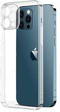 Youery Kristallklar Hülle für iPhone 13 mini Klare stoßfeste dünne Silikon case, Schutzhülle Anti-Kratzt Transparent Rückseite, Klar