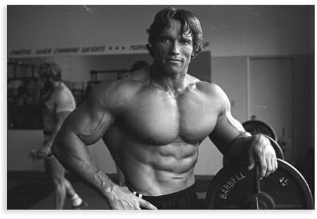 NebulaNova Arnold Schwarzenegger 1 Leinwand Poster Schlafzimmer Dekor Sport Landschaft Büro Zimmer Dekoration Geschenk Unframe-style 12x18inch(30x45cm)