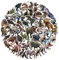 MORAINJAY 100pcs Realistic Dinosaur Stickers for Kids,Cartoon Theme Water Bottle Stickers for Teens Boys Girls,Anime Vinyl Stickers Party Favors for Kids Party Bags Filler,Laptop,Skateboard