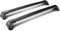 ZFSMHLH 2 Stücke Dachträger für VW ID4 ID.4 X 2021 2022 2023 2024, aus Alu Bis Offene Reling, Auto Dachreling Rack Lastenträger Querträger Auto Zubehör,Black