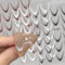 Französische Spitze Nagelsticker Farbverlauf French Tips Nail Sticker Kurve Streifen Linien French Nageldesign Nagelaufkleber French Tip Nagel Sticker Bunte Nagel Stickers Nail Art