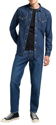 LEE - Hemd Herren - Regular Fit - Regular Western - Rinse