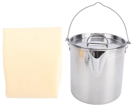 Camping-Wasserkocher aus Edelstahl, 1,2 L, doppellagiges Design,