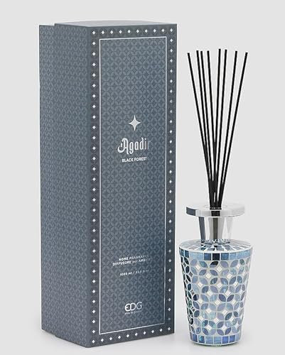 EDG Enzo De Gasperi Enzo De Gasperi Duftflasche Agadir 1.000 ml H 24 cm D 13 cm Schwarzwald