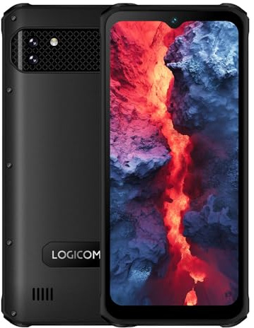 Telephone Portable Incassable - XTREM 650 – Android 14 – Batterie 10.000mAh – Écran 6,5” HD+ – 128Go ROM – 6Go RAM – Caméra 16MP – Étanche IP68 – Dual SIM – Drop-Proof – Noir