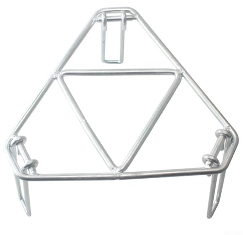 Yuanpgky Trípode portátil para fogata al aire libre para barbacoa y cocinar, soporte plegable de acero inoxidable, resistente al óxido y al calor, ideal para camping, senderismo