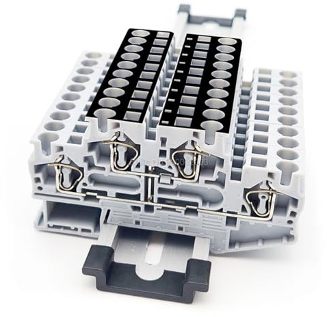 STTB 4-PV Mit Äquipotential Bonder Feder 4mm² DIN Rail Terminal Blöcke 5Pcs(5 Pcs)