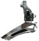 SHIMANO Claris FD-R2000 Umwerfer 2x8-fach Down Swing Anlöt grau 2020 Mountainbike