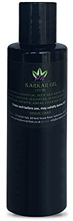 Authentisches Karkar-Öl, 120 ml, traditionell hergestellt aus Tschad für Chebe-Pulver, Haut & sicher für alle Haartypen, glatt, verdünnt, trockenes & geschädigtes Haar von Priddyfair Nutrition