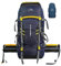 TRAWOC TREKELITE 60L Travel Backpack Hiking Trekking Bag Camping Rucksack for Men & Women with Water Proof Rain Cover/Shoe Compartment, Navy Blue