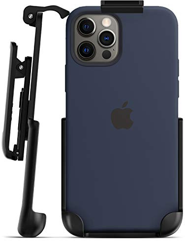 Encased Belt Clip for Apple Silicone Case with MagSafe Compatible with iPhone 12 & iPhone 12 Pro (Holster Only - Case is not Included)