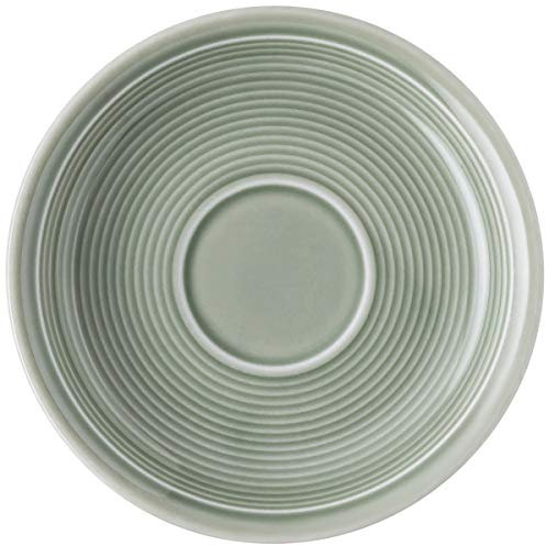 Thomas 2 x Espresso-Untertasse 11,5 cm Trend Colour Moss Green - 11400-401922-14716 - Espresso Mokka