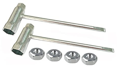 LUOCHENGHUA Chainsaw T Wrench Scrench Tool Combination Screwdriver and Wrench, with Sprocket Cover Bar Nut Fits for Stihl Husqvarna Chainw