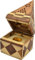 GIFT BRIT Sheesham Räucherkegel aus Holz, Pyramide