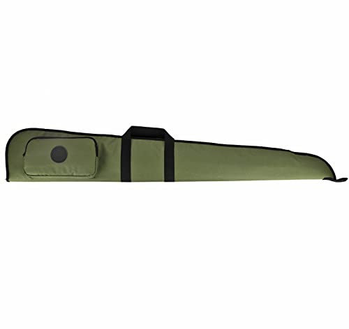 Tourbn 52 Sac de Rangement en Nylon pour Fusil de Chasse, étui rembourré Souple avec Poche zippée