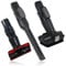 Spares2go Bürstenfugenwerkzeug-Set, kompatibel mit Shark IZ201 IZ202 IZ251 IZ252 UK UKT Staubsauger (3-teiliges Aufsatz-Set)