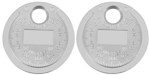 Milisten 2st Zündkerzenlehre Fühlerlehre Für Zündkerzen Werkzeug Zum Abklemmen Von Zündkerzen Funke Zündkerzenklaffer T-werkzeug Stecker Zündkerzenwerkzeug Zubehör Kohlenstoffstahl