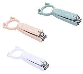 OUSIKA Nail Clippers 1PC Nail Scissor Nail Clipper Holder Creative New Multifunctional Cute Nail Clipper Holder Nails