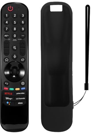 Magic Remote Control Replacement for (LG) AN-MR22GA MR23GA, for 2017-2023 LG/UHD/Old/ONED NanoCell 4K 8K TVs with Voice and Point Function with a Silicone Covercase. (1 Remote + 1 Black Covercase)
