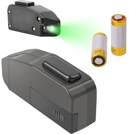 YdseozOA Lámpara LED para aspiradora con Detector de Polvo Universal, luz LED Verde para Detector de pelos de Animales, Accesorio para Cabezal de aspiradora