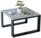 Mex-System Couchtisch Klein Clif, Wohnzimmertisch, Beistelltisch 65x65x40cm, Couchtisch Quadratisch Ideal für Wohnzimmer, Zimmer und Büro, Smart Living Wohnzimmertisch Modern, Antike Kiefer