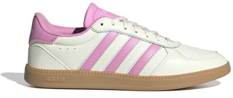 adidas Breaknet Sleek Chaussures pour femme, Blanc/rose, 42 EU