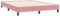 vidaXL Boxspringbett ohne Matratze Rosa 140x210 cm Samt, Bett, Bettgestell, Doppelbett, Schlafzimmermöbel, Bettrahmen, Samtbett, Polsterbett