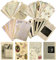 120 Blätter Deko Vintage Bastelpapier, 20.5 ×14.5 cm Vintage Junk Journal Kits, Vintage Bullet Journal Zubehör, Vintage Dekopapier für Sammelalbum, Tagebuch, DIY Kunst und Handwerk (4 Stile)