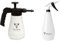 PULMIC Pack Pulverizadores Espuma 1000 Foam 1L + Industrial 2000 Foam VITON 1.5L Limpieza Profesional de Coches, Llantas,Alta Resistencia a Químicos y Ácidos. Pulverizador Espuma Coche