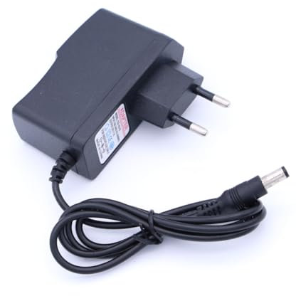 Housoutil 100 240V DC 6V 1A Netzadapter Mit EU Stecker x Power Adapter Für Elektronikgeräte Kompatibel Mit Monitoren Fernsehern Und Kamerasystemen