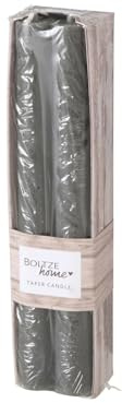 BOLTZE Melia Stabkerze grau 20cm 4tlg