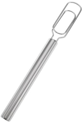 Fouet à pâte professionnel en acier inoxydable - Outil de mélange manuel pour la cuisson, le mélange de la pâte, la mousse protéinée, le fouet en acier inoxydable