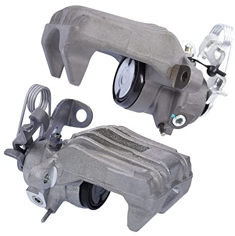 BESTPRICE 2x Bremssattel hinten links und rechts Bremszange Faustsattel ohne Halter, Kompatibel mit A udi A4 B6 (8E2) (8E5) (8H7), A4 B7 (8EC) (8ED) (8HE), SEAT EXEO (3R2)(3R5)