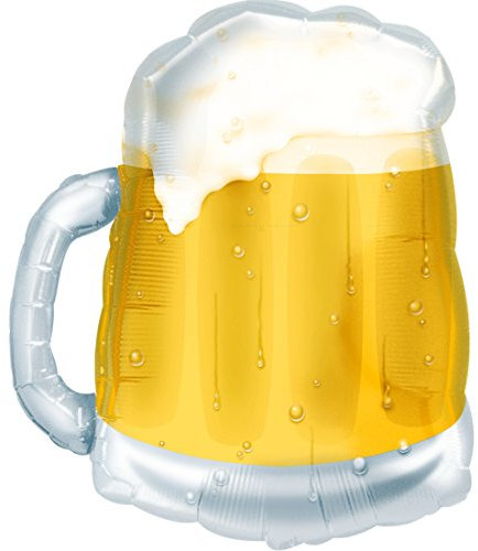Amakando Globo Vaso de Cerveza | Globo Jarra de Cerveza | Decoración Cervecería | Balón Hinchable Okotberfest
