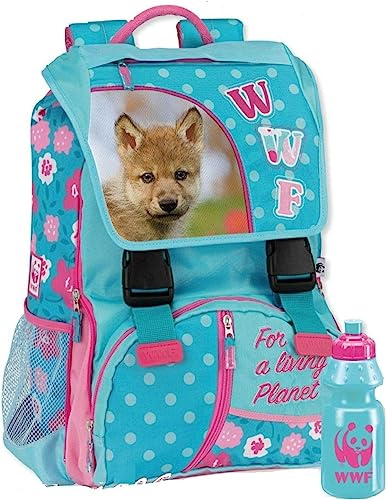 Rucksack erweiterbar Flowers Girl WWF