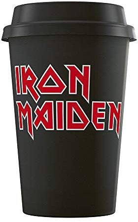 for-collectors-only Iron Maiden Tasse Reisebecher XL Kaffeetasse Reisetasse Logo Becher Trinkbecher Travel Mug Kaffeebecher Reisetasse