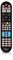 Dcu tecnologic Telecomando universale telecomando tv lcdled pulsante per netflix e youtube nero